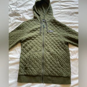 M’s Patagonia Cotton Quilt Hoody - size M - EUC